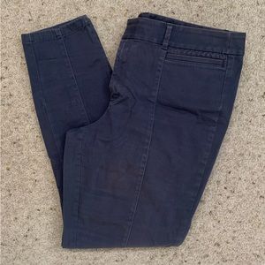 Loft Size 12 Grey Skinny Ankle Pant